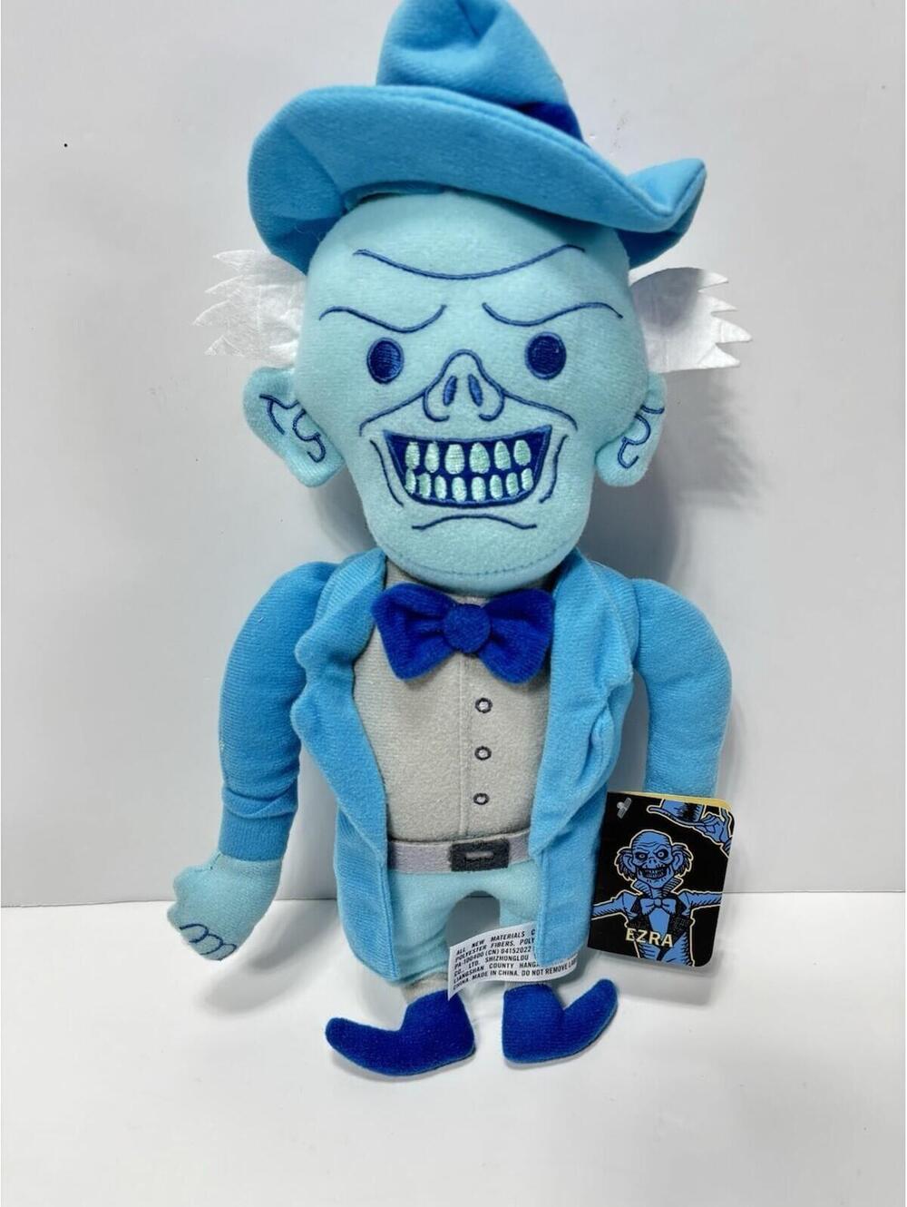Disney Haunted Mansion Ezra Ghost Plush Stuffed Toy Collectible Halloween Toy.